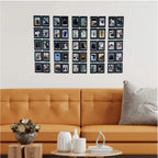 JollyLook Decorative frames (SET of 10), Brown coloured