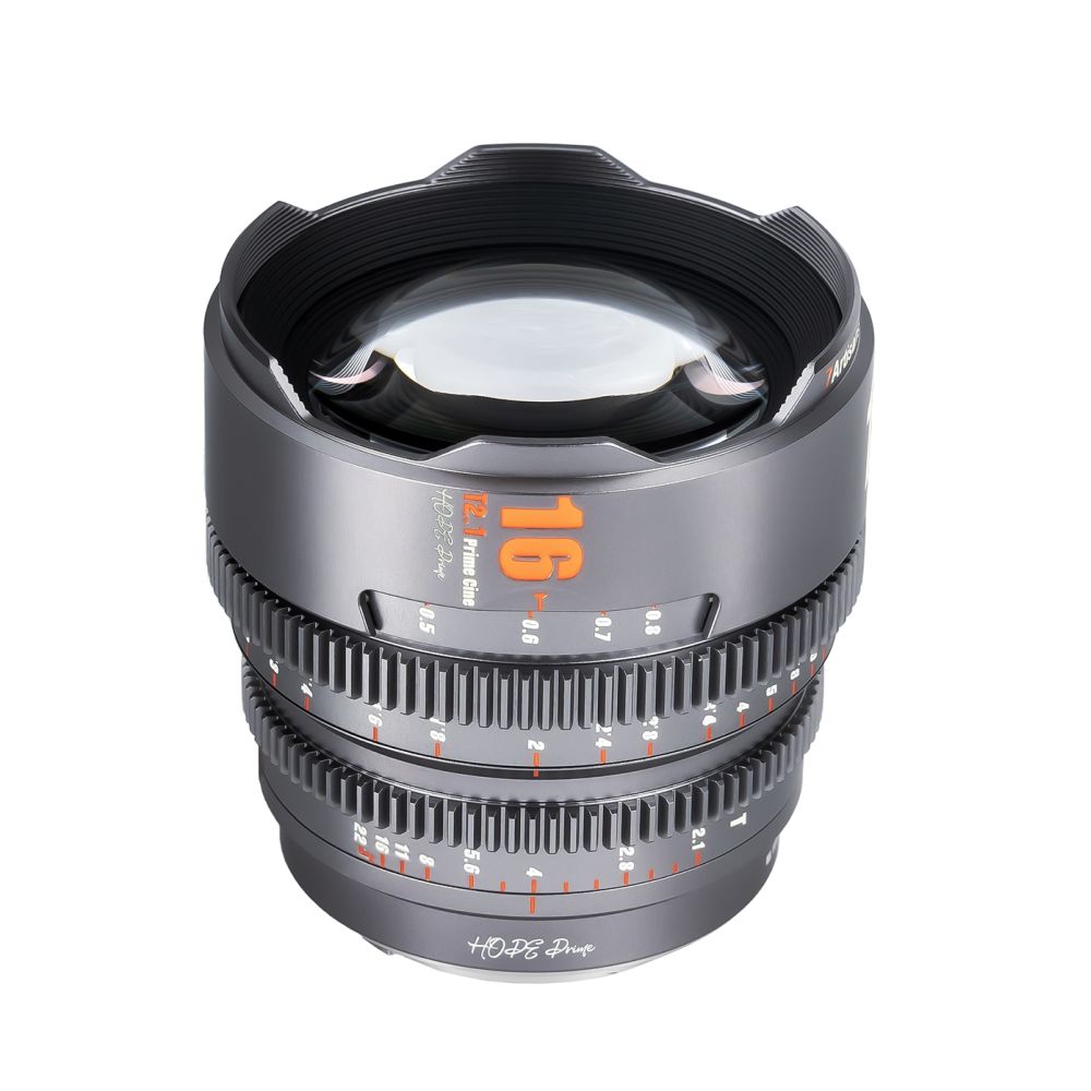 7artisans 16mm T2.1 M43 (Panasonic, Olympus) Titanium Grey