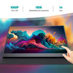 Pora&co Portable touchscreen monitor 14 inch