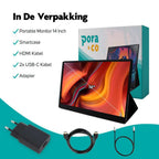 Pora&co Portable touchscreen monitor 14 inch