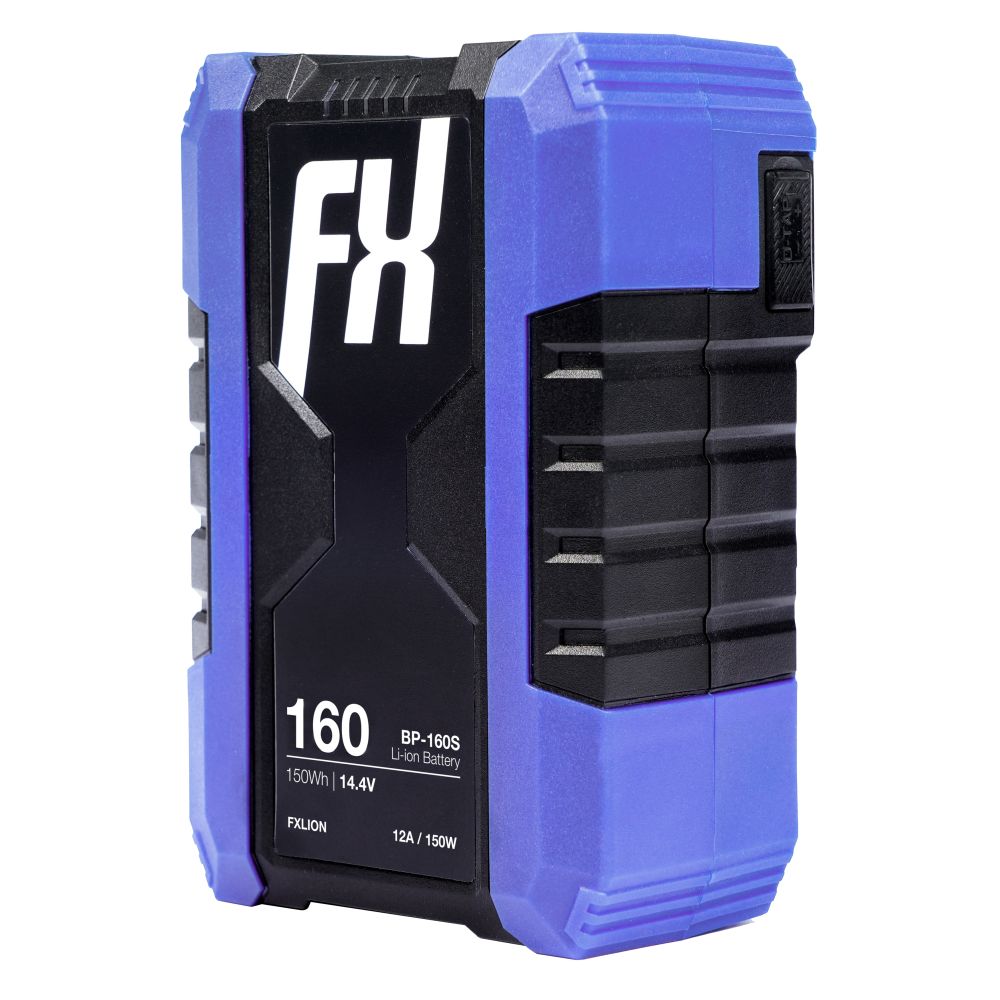 Fxlion Cool Black V-Mount Battery, 14.4V, 150Wh with USB, D-Tap