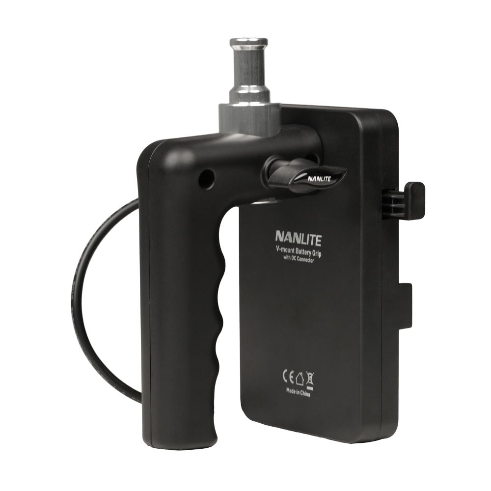 Nanlite V-mount Battery grip with DC Connector
