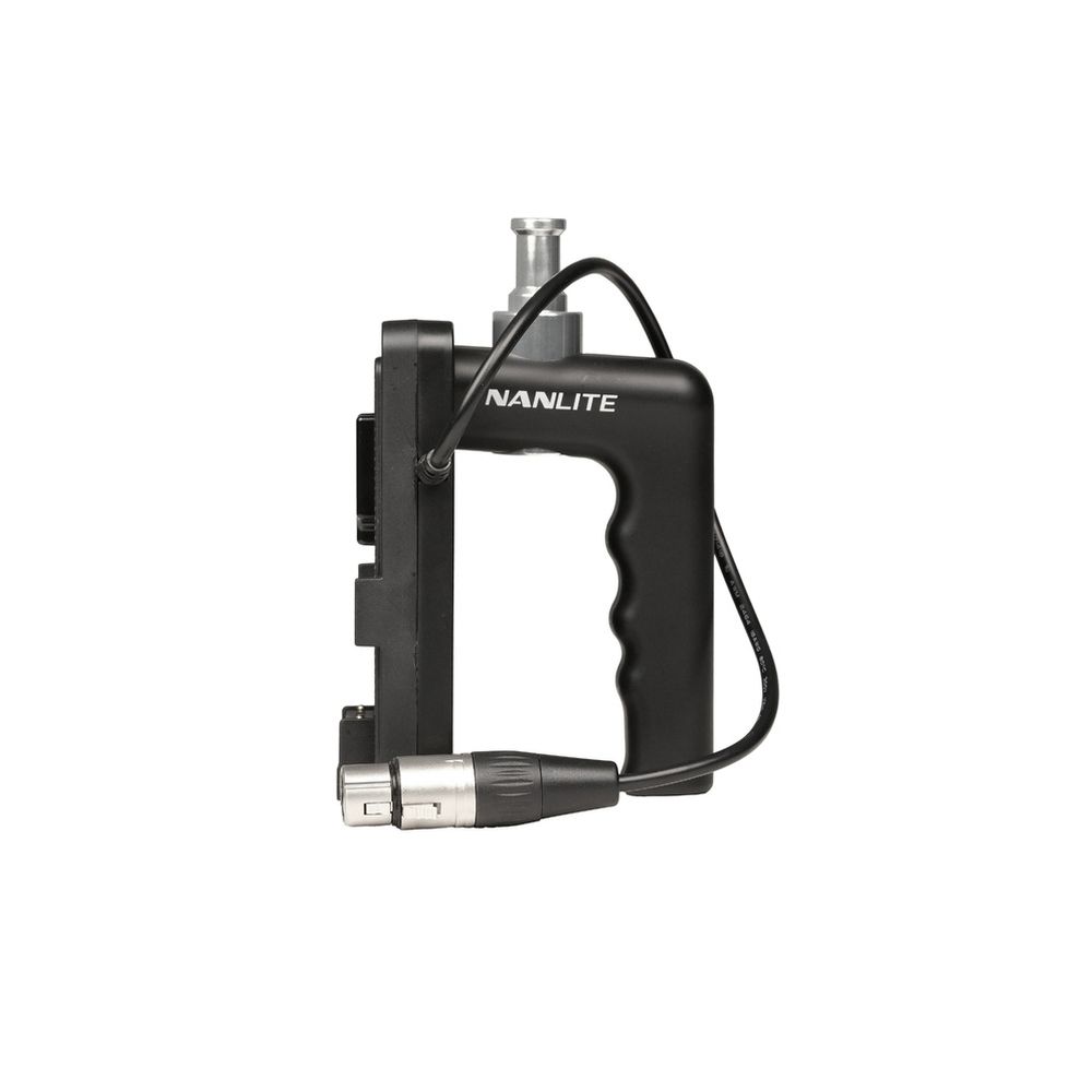 Nanlite V-Mount Battery grip with 4-Pin XLR Connector