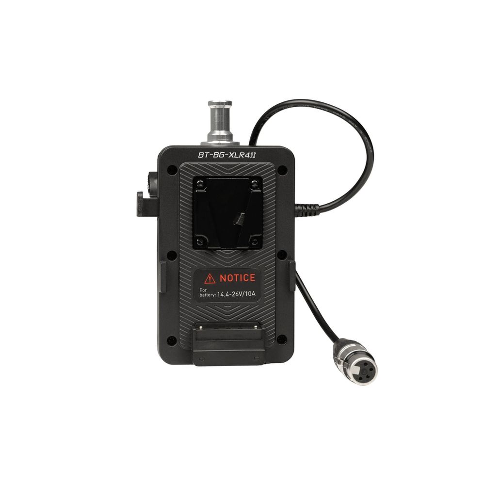 Nanlite V-Mount Battery grip with 4-Pin XLR Connector