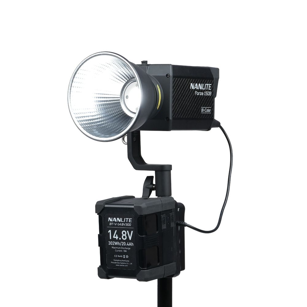 Nanlite V-Mount Battery grip with 4-Pin XLR Connector
