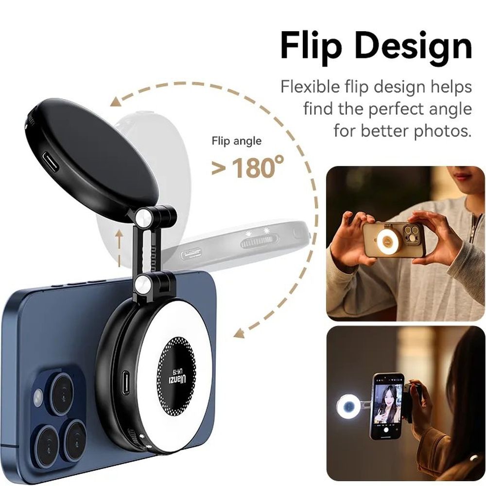 Ulanzi LM19 Smartphone Ring Light with Magsafe