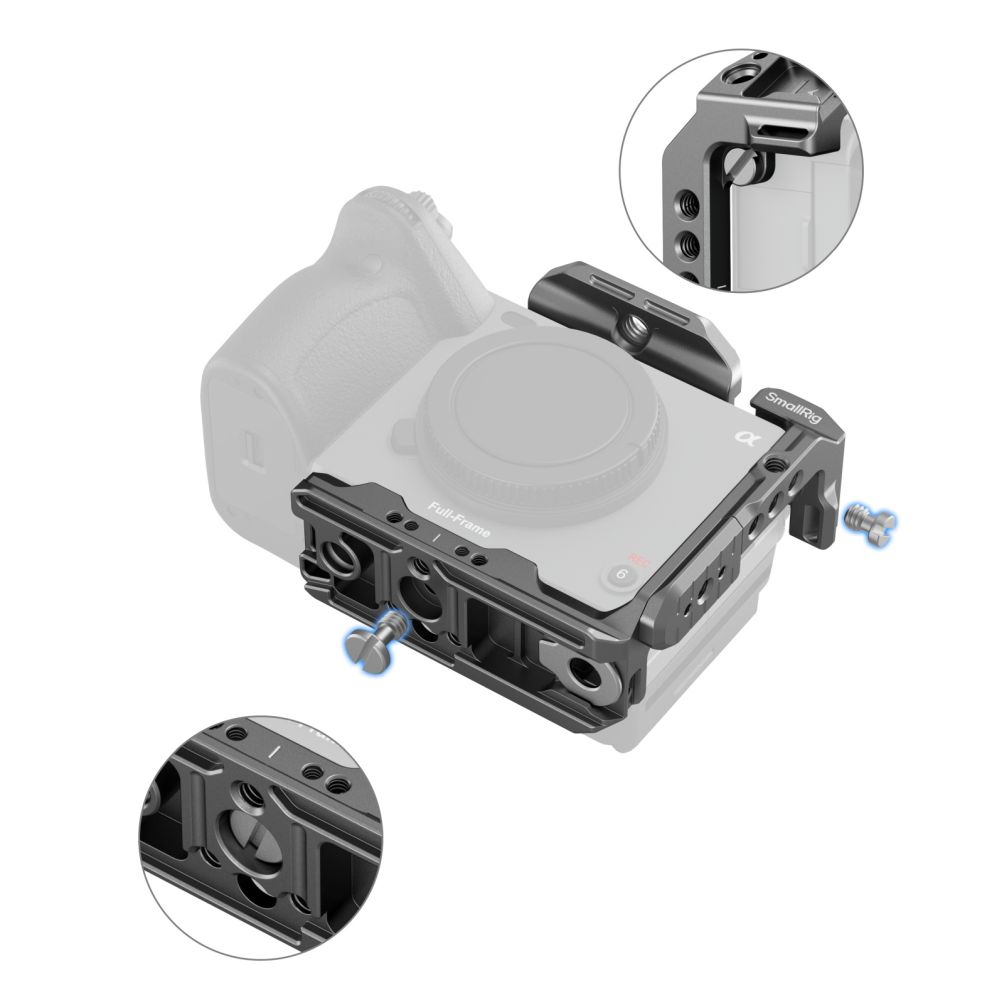 SmallRig HawkLock Quick Release Half Cage for Sony FX3 / FX30 4772