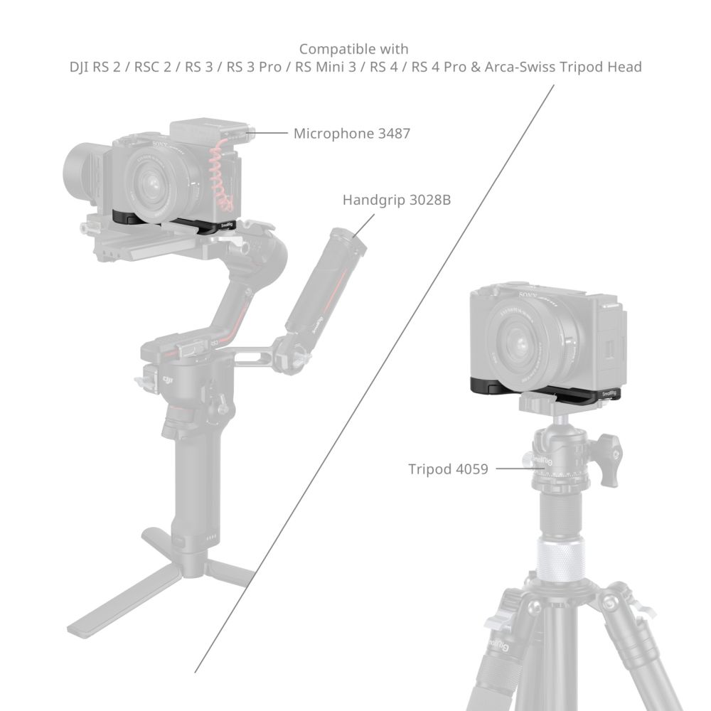 SmallRig Baseplate for Sony ZV-E10 II 4950