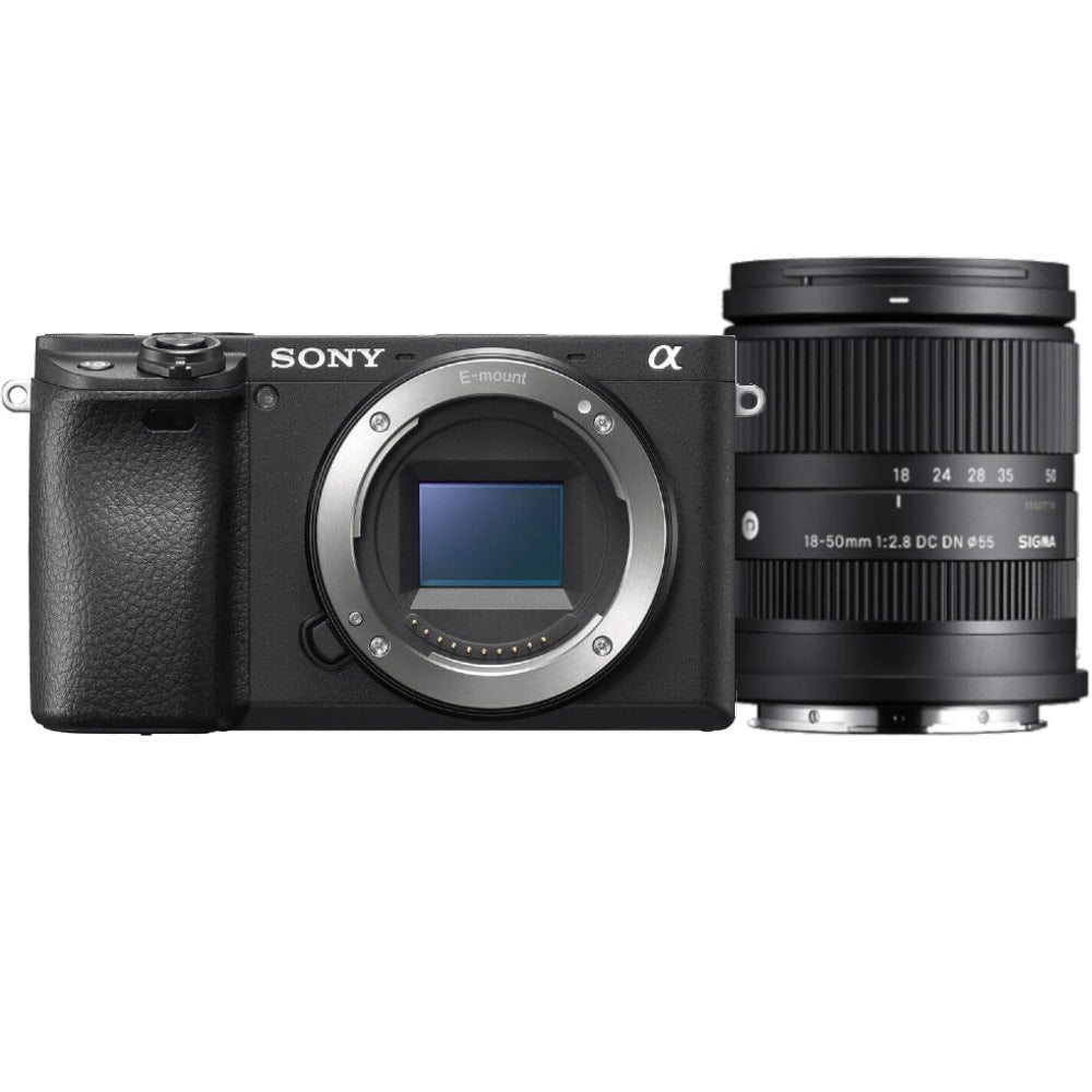 Sony A6400 + Sigma 18-50mm F/2.8 DC DN Contemporary Sony E