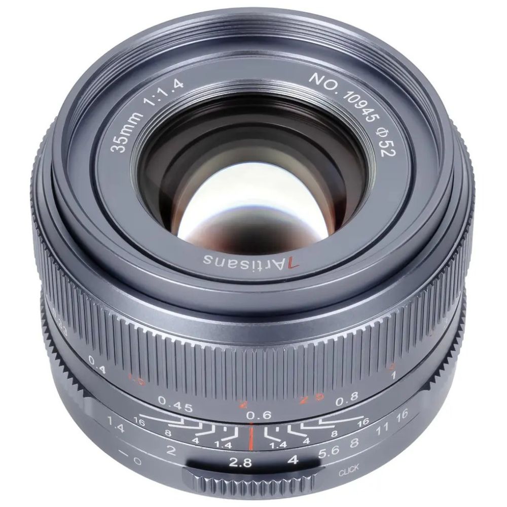 7Artisans 35mm F1.4 Sony (E-mount) mark III FF Titanium Gray