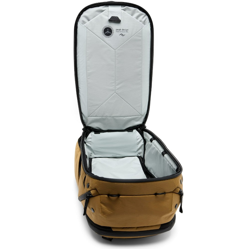 Peak Design Coyote Travel Backpack 45L