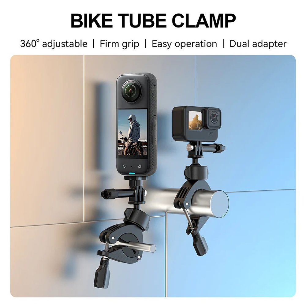 Telesin Bike Tube Mount 360º rotatable