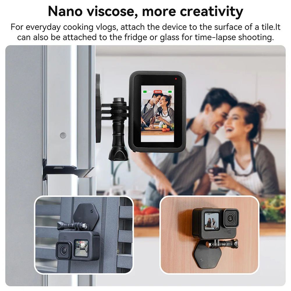 Telesin Magnetic Mount for GoPro with neck attachment
