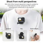 Telesin Magnetic Mount for GoPro with neck attachment