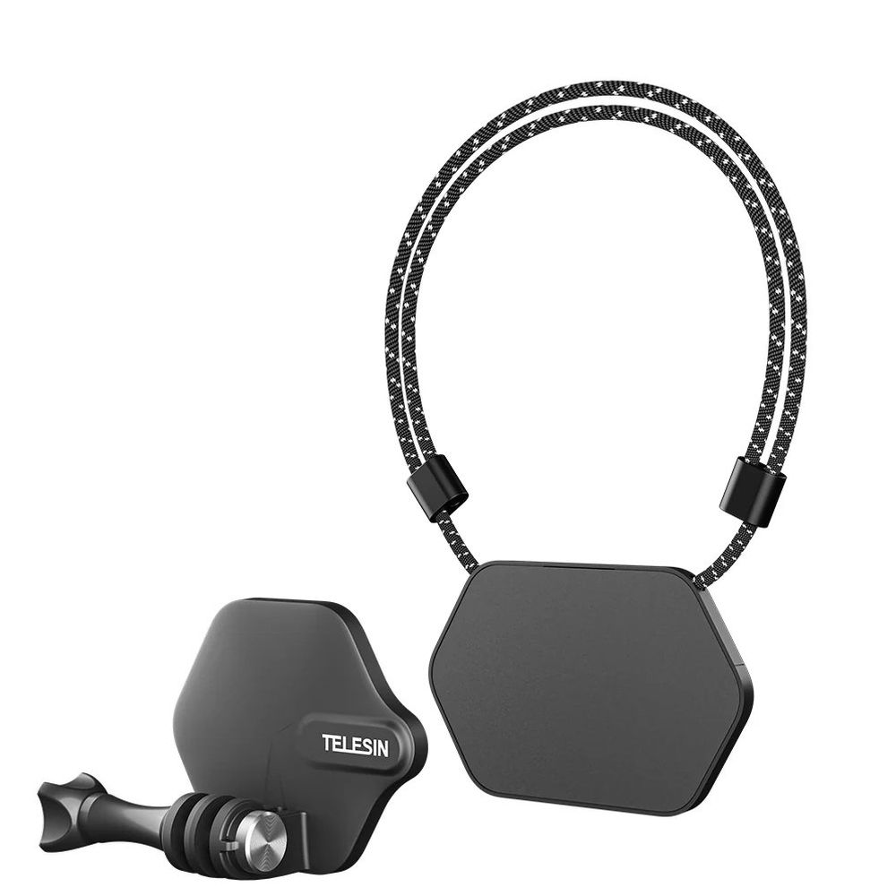 Telesin Magnetic Mount for GoPro with neck attachment
