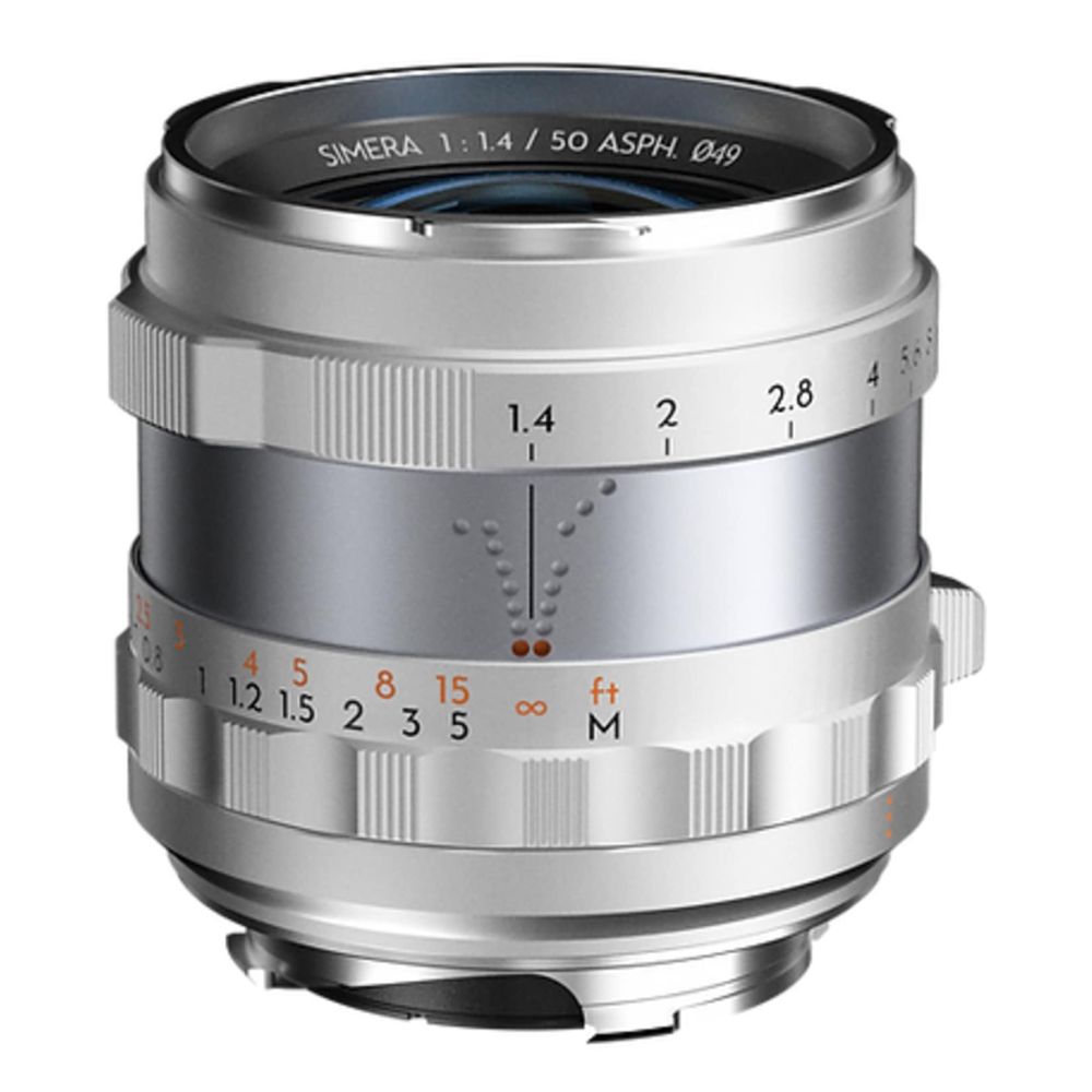 Thypoch Full-frame Simera 50mm F1.4 for Leica M mount, silver
