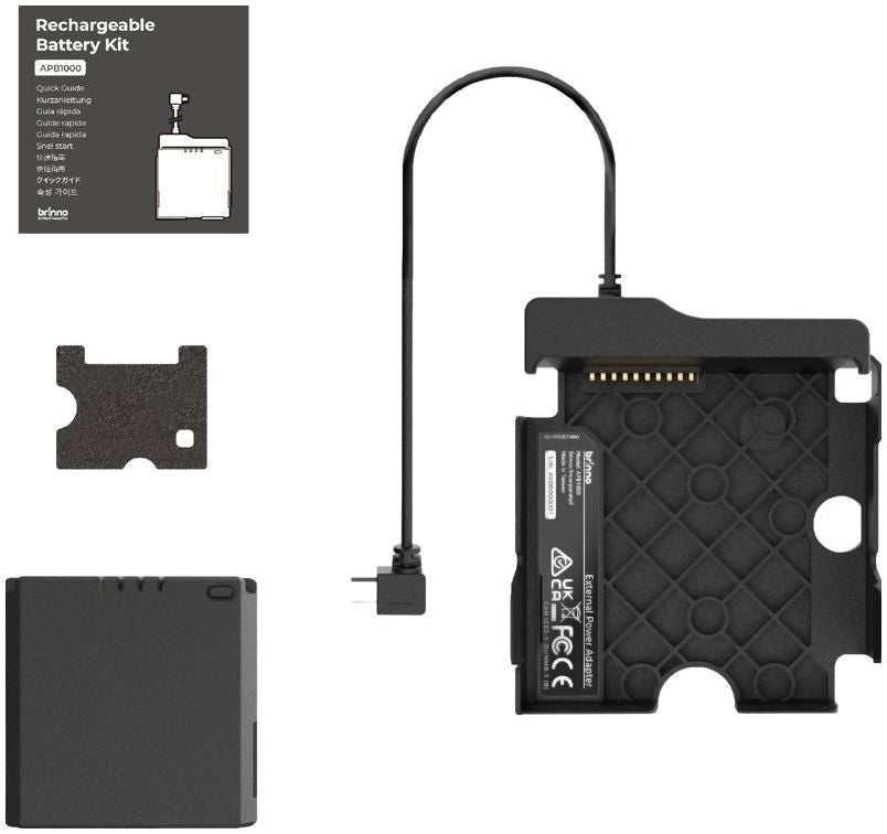Brinno APB1000 Rechargeable Battery Kit