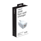 Celly Wall Charger 1 USB-A / 1 USB-C, 20W, white