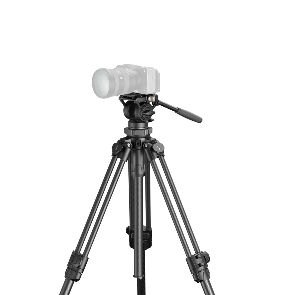 SmallRig Lightweight Video Carbon Fiber Tripod Kit AD-50 Pro 4420