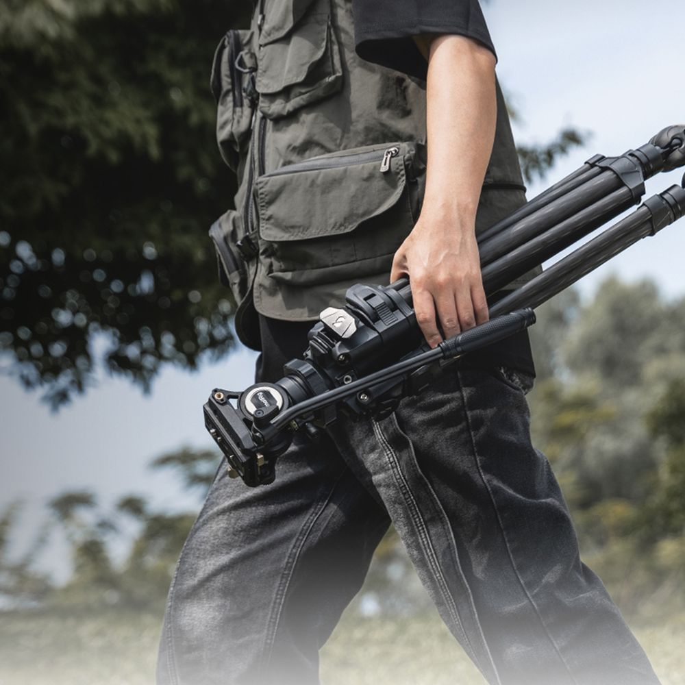 SmallRig Lightweight Video Carbon Fiber Tripod Kit AD-50 Pro 4420
