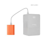 SmallRig 4969 NP-FZ100 USB-C Rechargeable Camera Battery orange