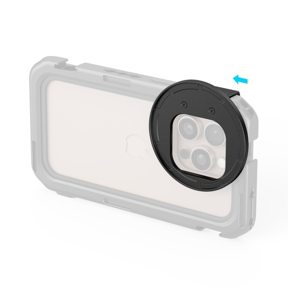 SmallRig 5010 67mm Magnetic Filter Adapter Side Mount Version for iPhone 16 Series Cages