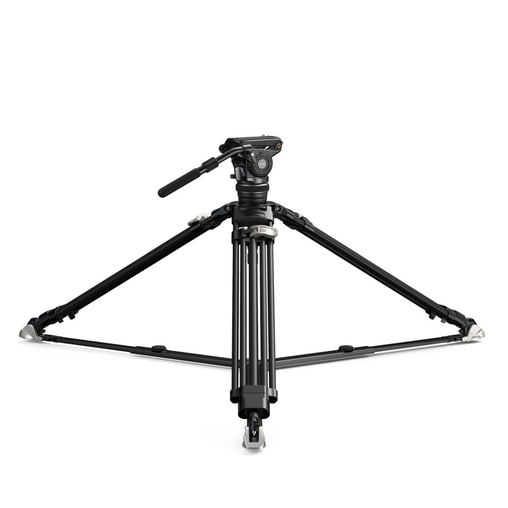 SmallRig 4463 Heavy-Duty Carbon Fiber Tripod Kit AD-120