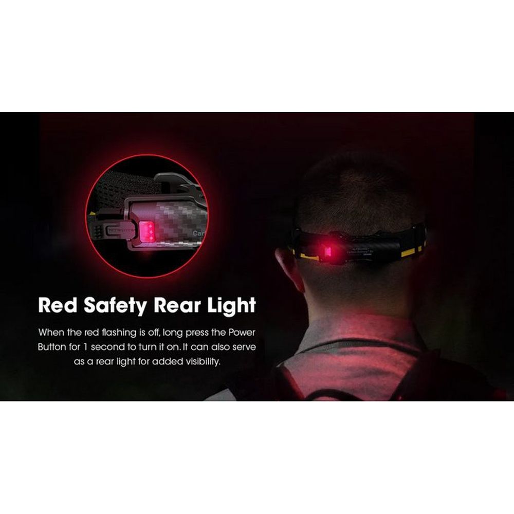 Nitecore Carbon Battery 6K Extended Headlamp Runtime Kit