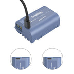 SmallRig 4906 DMW-BLK22 USB-C Rechargeable Camera Battery, blue