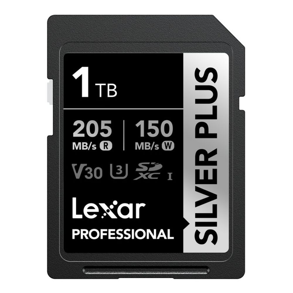 Lexar Silver Plus SD Card UHS-I V30 R205/W150 MB/s - 1TB