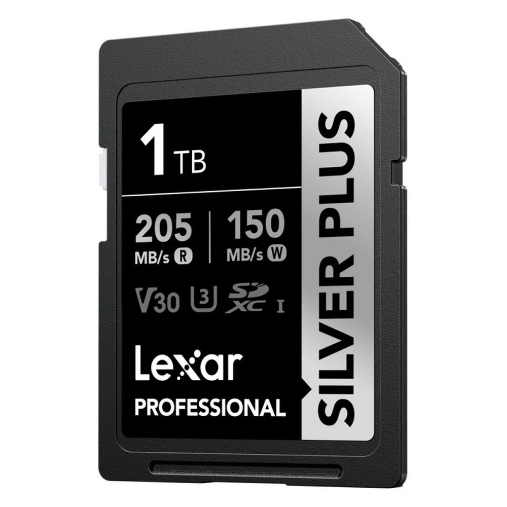 Lexar Silver Plus SD Card UHS-I V30 R205/W150 MB/s - 1TB