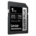 Lexar Silver Plus SD Card UHS-I V30 R205/W150 MB/s - 1TB