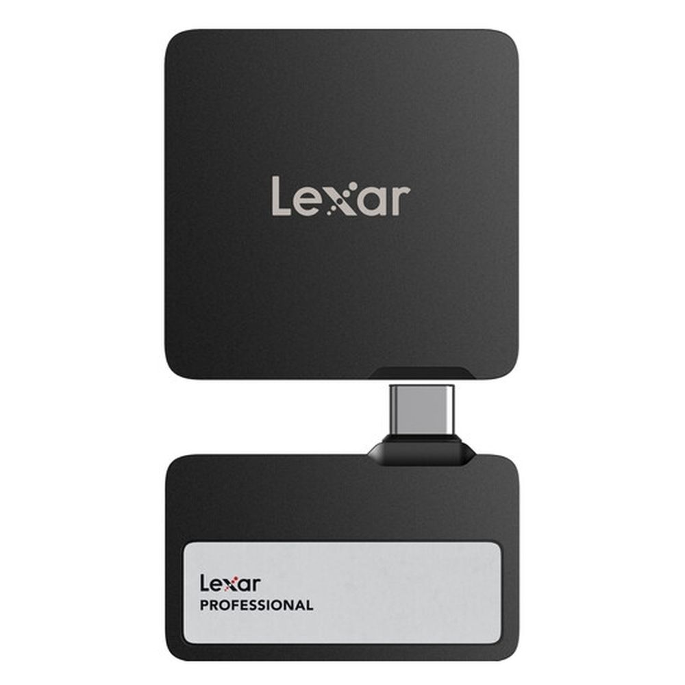 Lexar Go Portable SSD SL400 2TB including Hub black