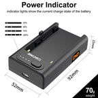 ZGCINE NPF battery Multi Use Charger Adapter with USB and D-Tap