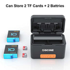 ZGCINE GoPro Battery Charging Case + 2x 901 Battery