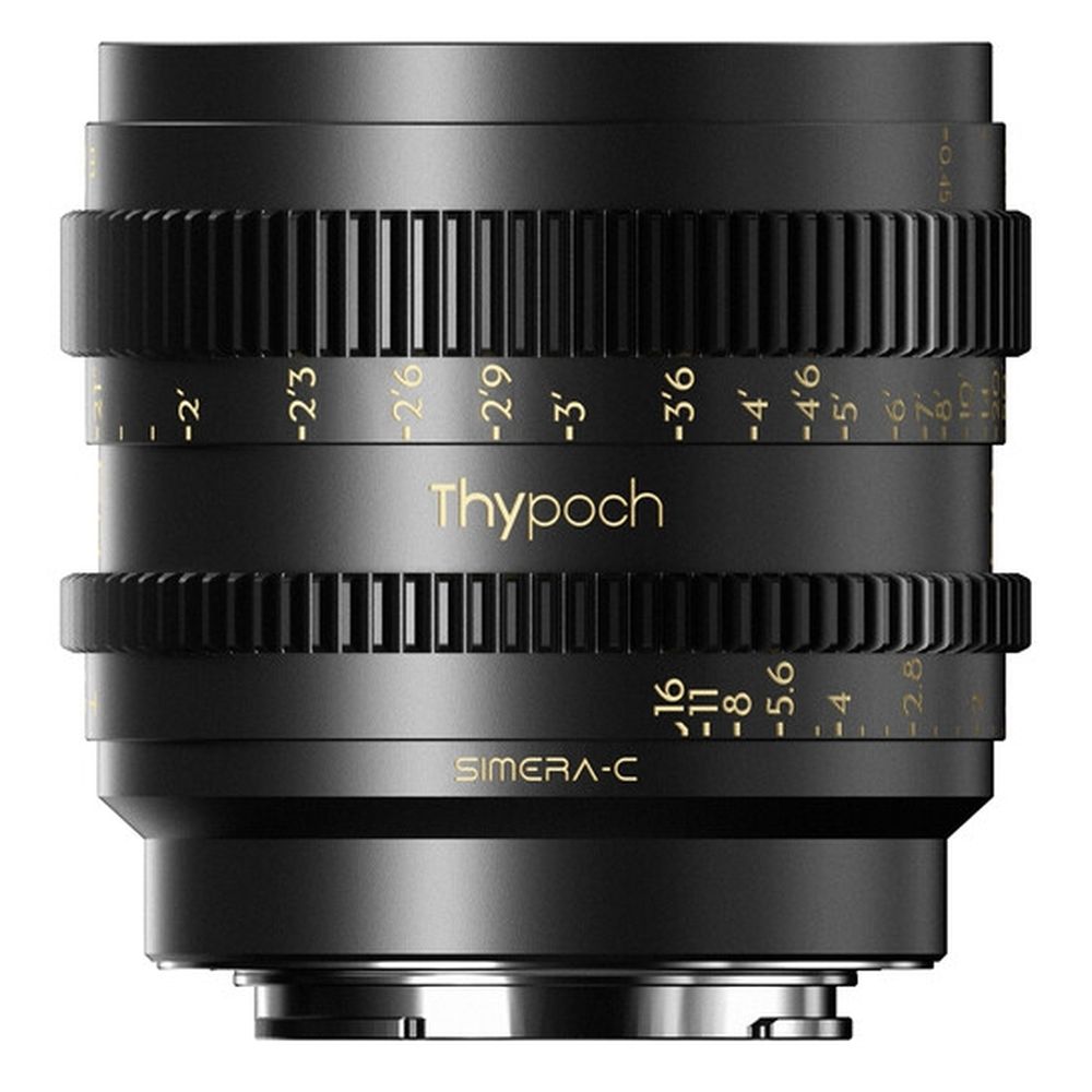 Thypoch Simera-C 50mm T1.5 FF Prime Cine Lens for Sony E-mount