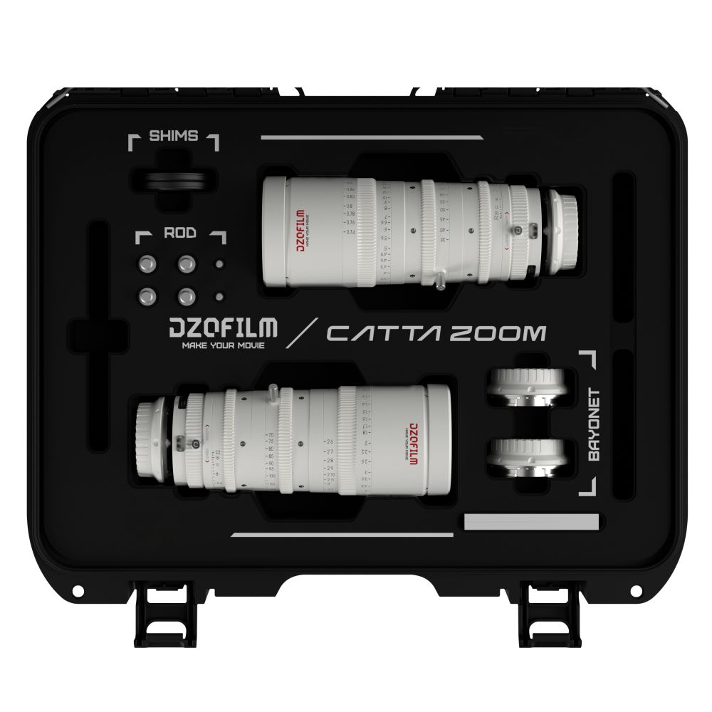 DZOFilm Catta ZOOM Bundles 18-35/35-80 T2.9 - E-mount (white)