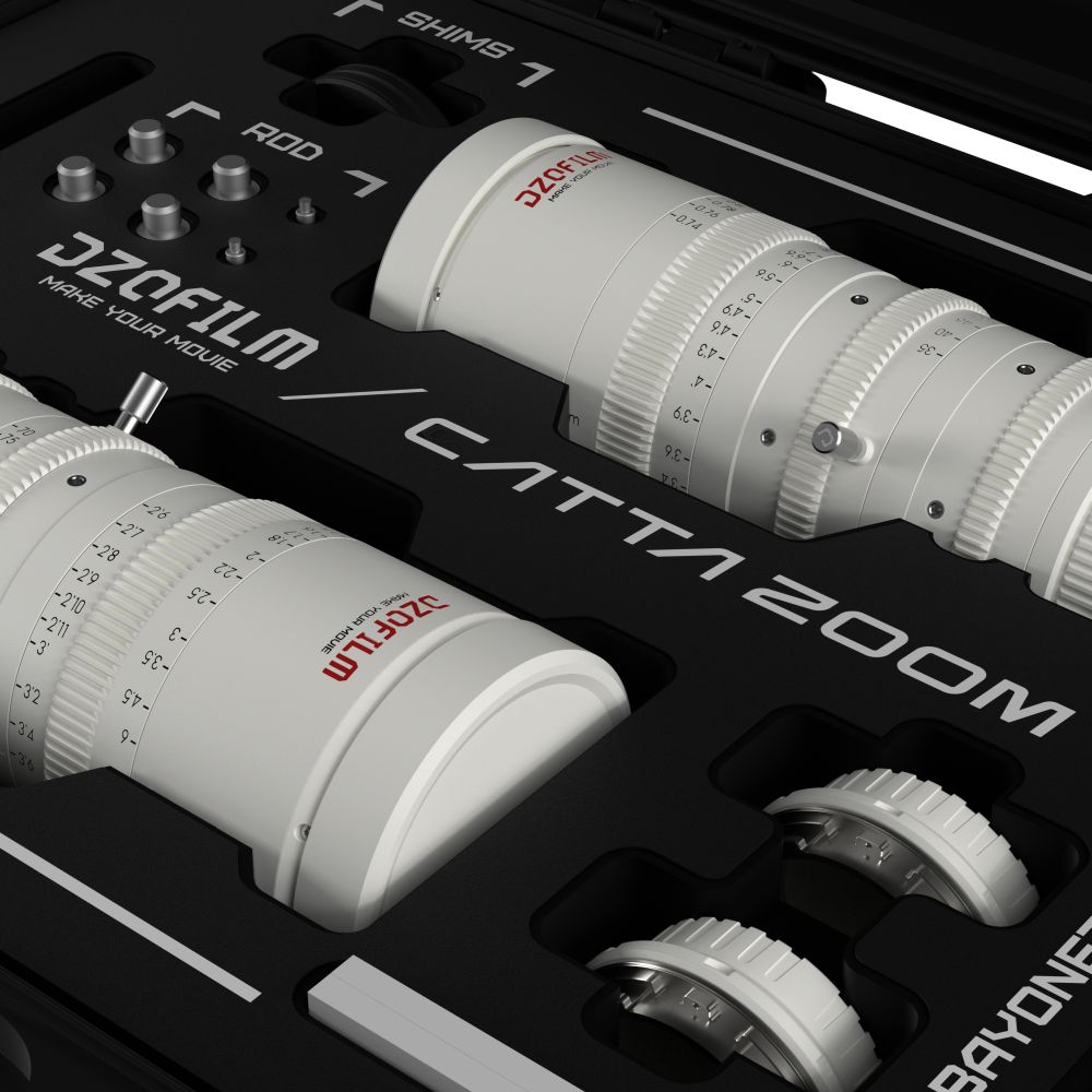 DZOFilm Catta ZOOM Bundles 18-35/35-80 T2.9 - E-mount (white)