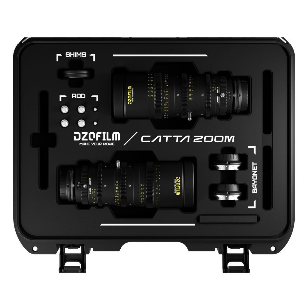 DZOFilm Catta ZOOM Bundles 18-35/70-135 T2.9 - E-mount (black)