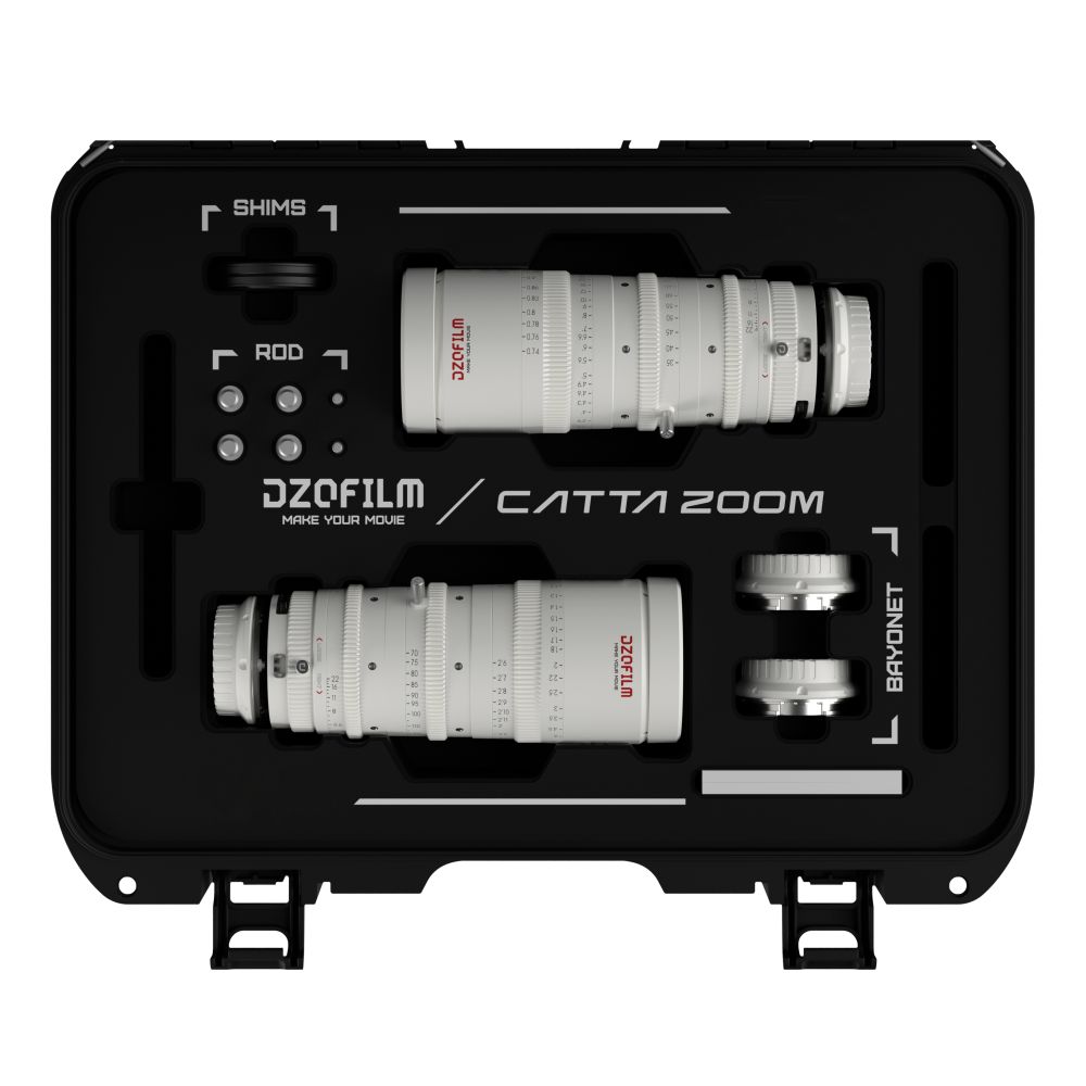 DZOFilm Catta ZOOM Bundles 18-35/70-135 T2.9 - E-mount (white)