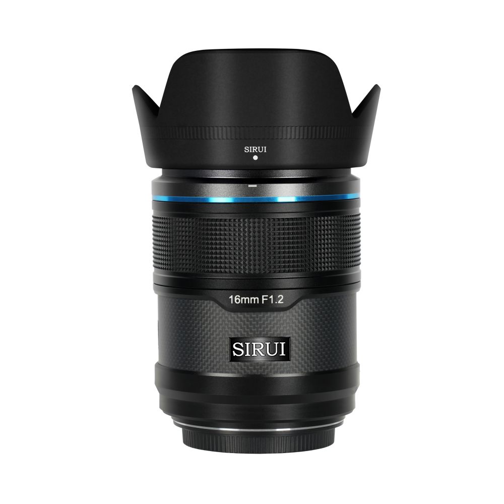 Sirui Sniper 16mm F1.2 APS-C/S35 Auto-Focus Lens (E Mount, Black, Carbon Fiber)