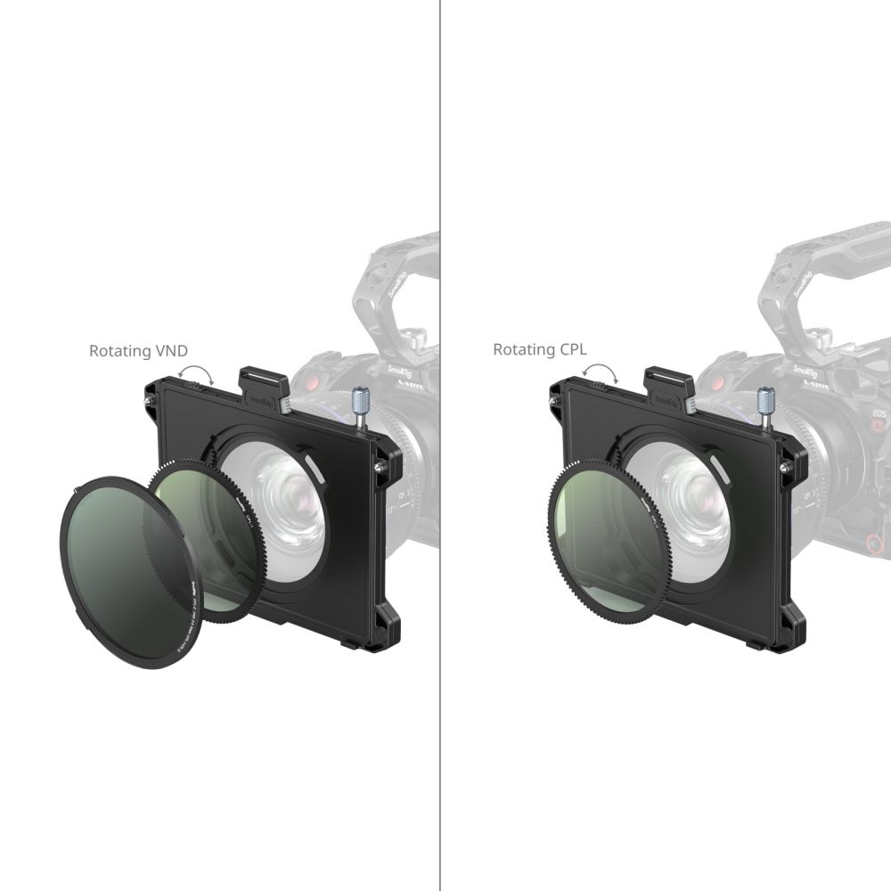SmallRig 5011 Matte Box Kit With CPL&VND Filters