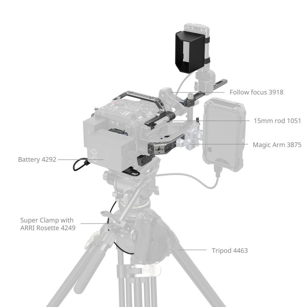SmallRig 4946 Advanced Cage Kit for Canon C400