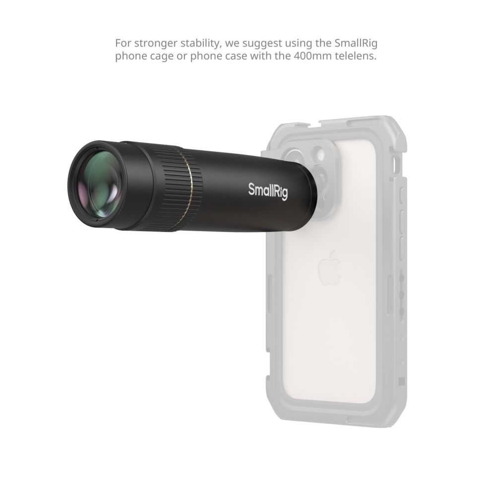 SmallRig 4737 8x Telephoto Lens for Mobile Phone (T-mount)