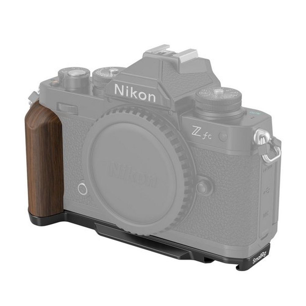 SmallRig 4802 Wooden L-Shape Grip for Nikon Z fc, black