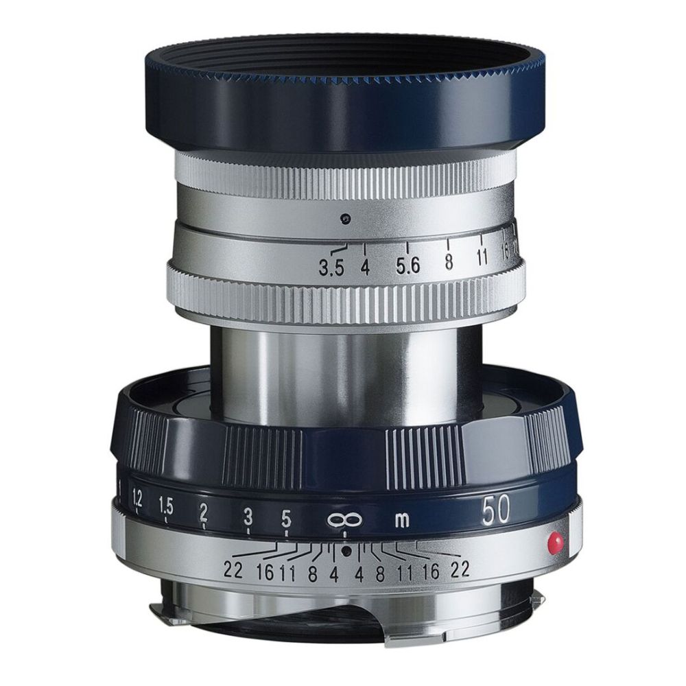 Voigtländer Lanthar 50mm f/3.5 Typ I Leica M-Mount - Navy