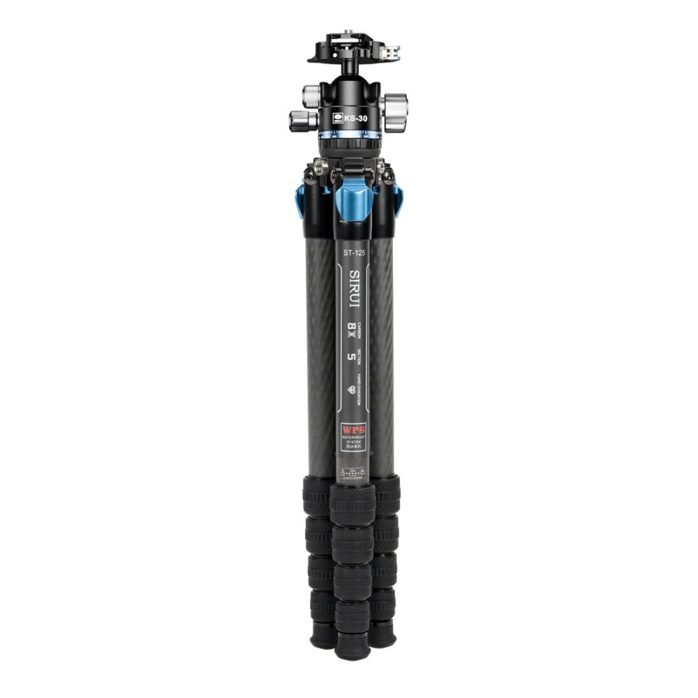 Sirui Waterproof Carbon Travel tripod ST-125+KS-30