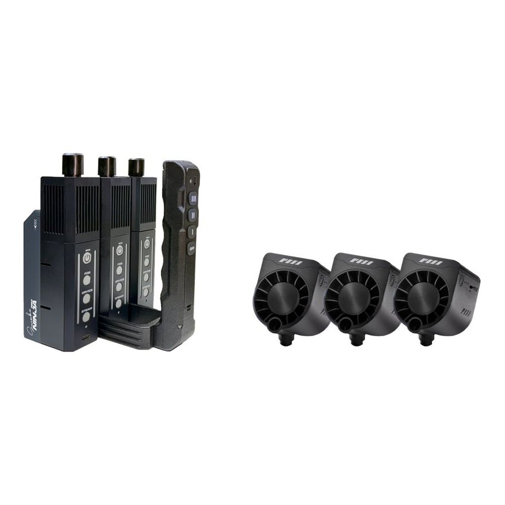 PMI SmokeNINJA-PRO Trident Kit (3 pieces) incl. 1 Haze Nozzle