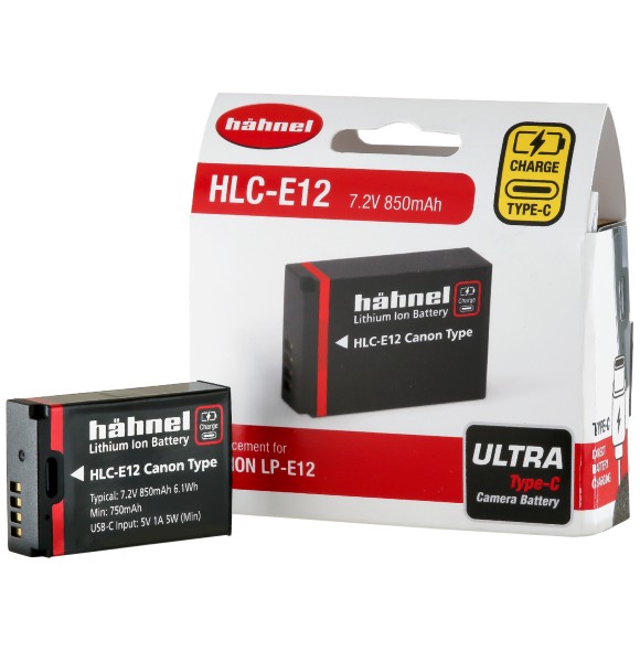 Hähnel ULTRA HLC-E12 Canon Type USB-C