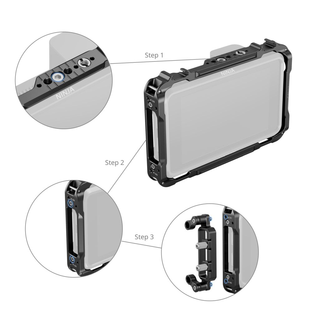 SmallRig 3788B Cage Kit for Atomos Ninja Series